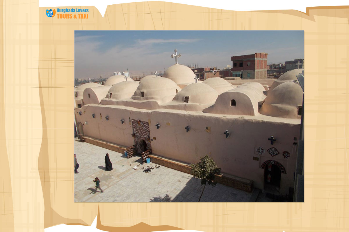 دير الشهداء تاريخ بناء اهم المزارات السياحية القبطية في قرية الديابات اخميم سوهاج مصر