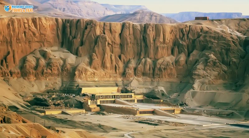 الدير البحري | مجمع معبد الملكة حتشبسوت ومقابر النبلاء والشرفاء في الأقصر مصر القديمة.
