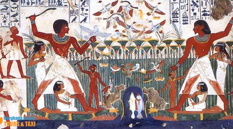 مقبرة نخت أشهر مقابر الأشراف في جبانة الشيخ عبد القرنة الأقصر مصر، تاريخ واسرار أجمل المقابر الاثرية الفرعونية للنبلاء
